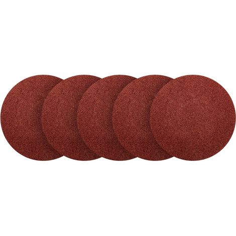 Dischi abrasivi in velcro da 150 mm, P36, 5 pezzi, senza fori (1/3)