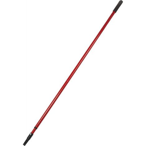 Maniglia telescopica 175-300 cm Tubo in acciaio verde