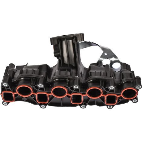 Collecteur d'admission, plastique composite, 20 x 10 x 5 cm, compatibilité avec le modèle Transporter T5 T6 2.0 TDI, optimise l'efficacité du moteur, certifié ISO 9001 (1/5)