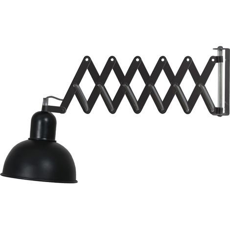 Applique murale Candellux Harmony noire articulée E27
