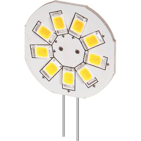 Lampe LED G4 12V 1W5 blanc chaud diamètre 23 mm (1/5)