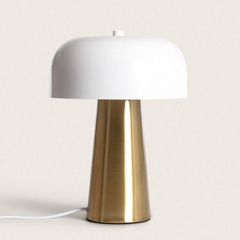 Lámpara de Mesa Metal Kupla Blanco