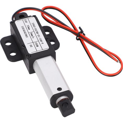 Mini-actionneur électrique DC24V avec ailettes, course de 30 mm, pour robots, balayeuses et machines. (1/5)