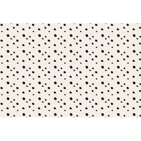 Nappe en papier à pois dalmatiens, 180 x 120 cm (1/3)
