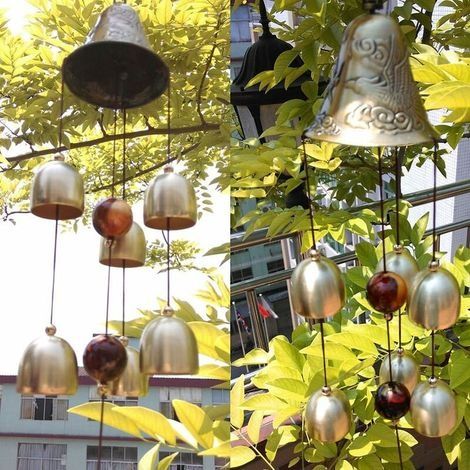 Metall-Windspiel für den Innen- und Außenbereich, 40 cm (1/4)