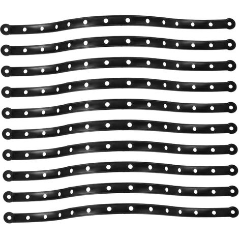 IMIKEYA Lot de 20 barres suspension en plastique avec crochets, (1/5)
