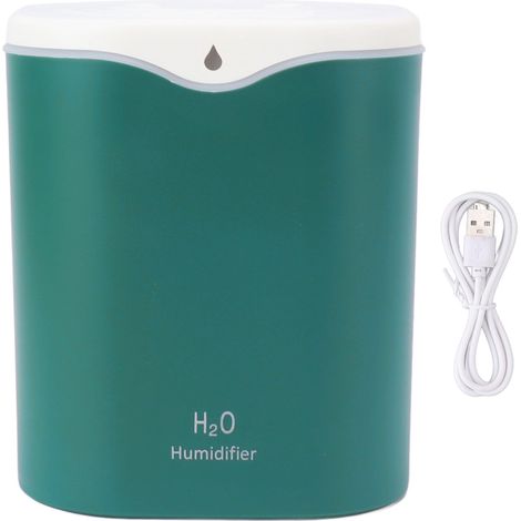 Humidificateur Ultrasonique 2L Portable USB - 2 Modes de Brumisation, Lumière d'Ambiance et Aromathérapie pour Chambre et Bureau (1/5)