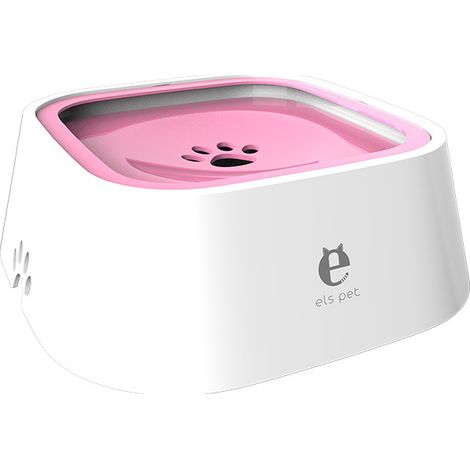 Gamelle chien Kota 1,5L rose, bol eau résistant, écuelle canine lavable, couleur rose vif, accessoire repas animal, récipient boisson 1,5 litre, bol alimentaire chien, gamelle eau rose 1,5L. (1/5)