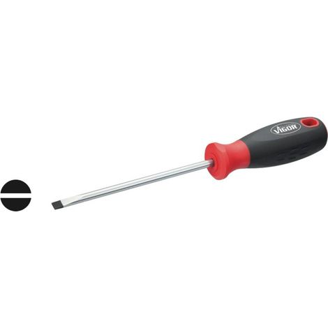 Screwdriver for slotted screws ∙ V1698 ∙ Profilo ad intaglio ∙ Size 0.6 x 3 mm (1/4)