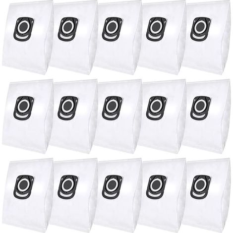 Rebirthcare Lot de 15 sacs aspirateur pour Rowenta Hygiene+ ZR200520 ZR200720 Swirl R39 Sacs poussire pour Rowenta Compact Power, X-Trem Power & Silence Force (RO64xx RO63xx RO68xx RO39xx) (1/5)