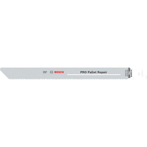 Bosch PRO Pallet Repair S1132VFR Säbelsägeblatt, 0,9 x 19 x 225 mm, 5 Stück (1/5)