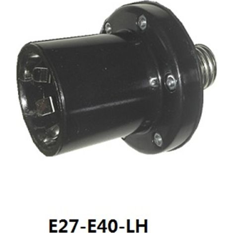Alimentation directe pour douilles de lampe anti-vieillissement à fiche droite E27 à E40