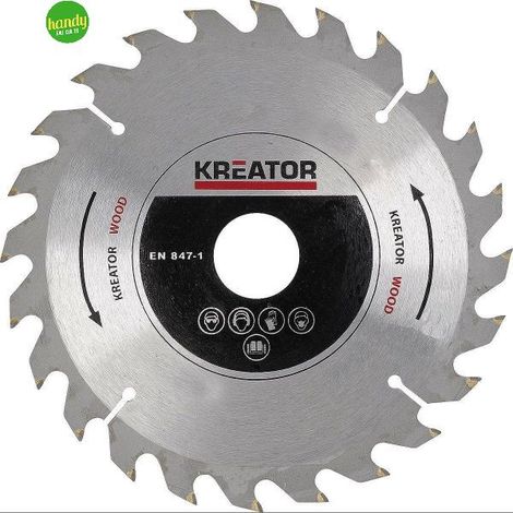 Lama troncatrice legno 24T Kreator 250mm (1/3)