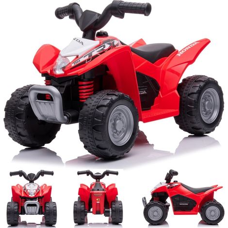 Quad Honda TRX rosso a batteria (1/5)