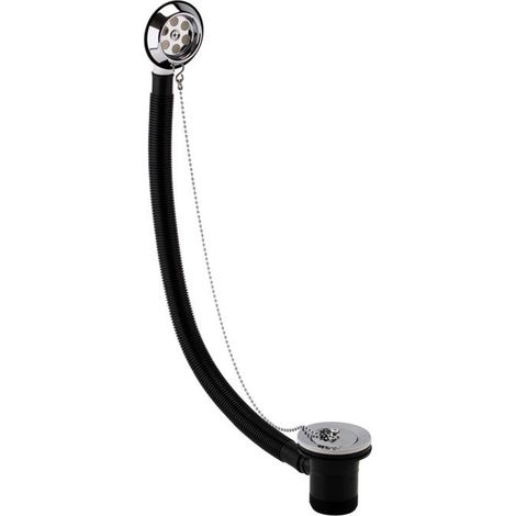 Signature Bath Waste with Tidy Chain Plug - Chrome
