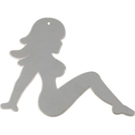 Sagoma Adesiva Pin - Up Acciaio Inox, 73 x 52 mm (1/4)