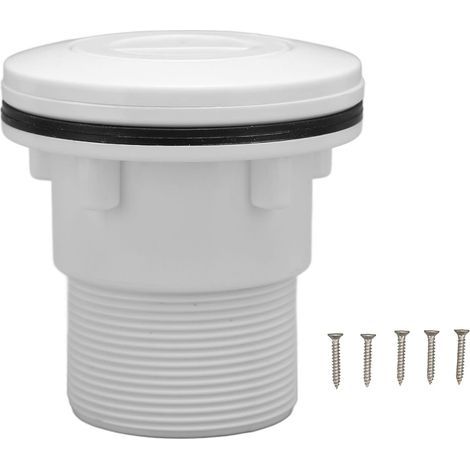 Buse aspiration piscine ABS/PVC – absorbe eaux usées – sortie eau purification – pratique (1/5)