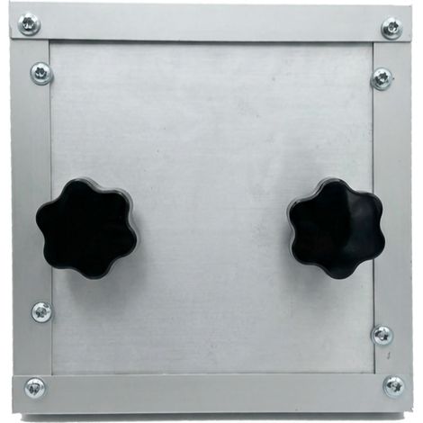 Tappo anti allagamento ermetico 25 x 25 cm. per griglia di drenaggio fino a 15 cm. Made in Italy (1/4)