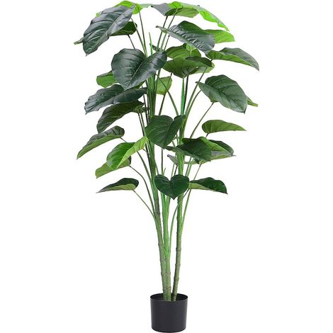 Albero artificiale di taro con vaso H.160 Verde - BAJA