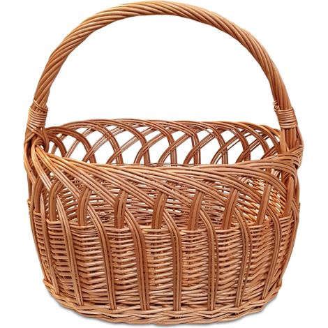 Cesto di vimini Cesto pasquale Święconka Come regalo Cesto junior (1/5)