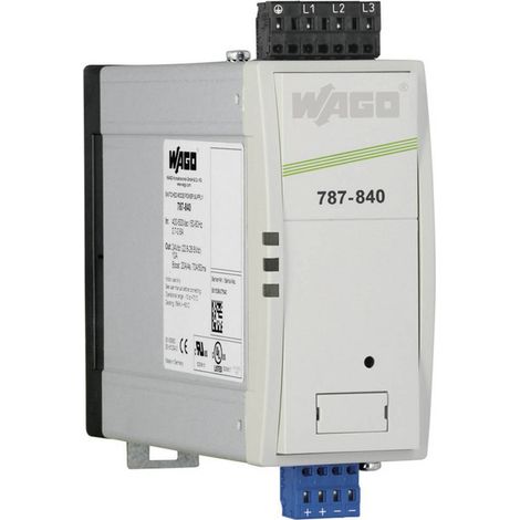Alimentatore per guida DIN WAGO EPSITRON® PRO POWER 787-842 28.8 V/DC 20 A 480 W 1 x (1/3)