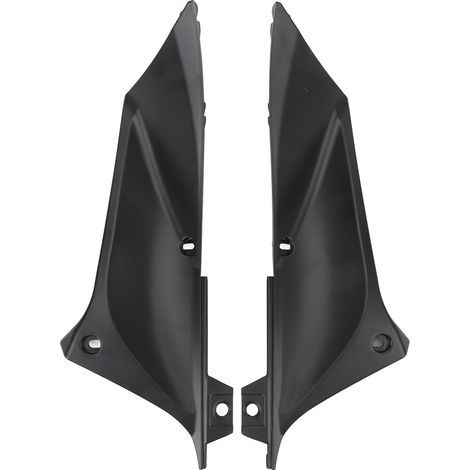 Copertura per condotto aria moto, 1 coppia, carenatura nera, pannello laterale serbatoio per YZF R1 dal 2002 al 2003. (1/4)