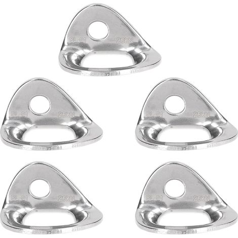 Ancre d'escalade 5 pièces, Cintre d'escalade en Acier Inoxydable 316 pour Le Travail aérien en Rappel (1/5)