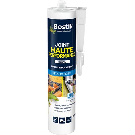 Bostik – Mastic de fixation polymère hybride 290ml – Haute résistance à l'arrachement – Pour joints étanches en intérieur et extérieur - Hp290mlmetal (1/5)