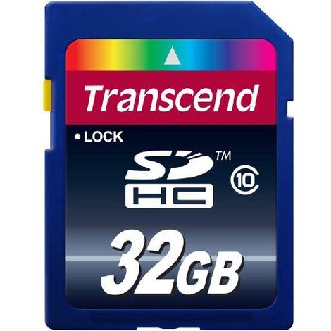 Transcend TS32GSDHC10 memoria flash 32 GB SDHC NAND Classe 10 (1/5)