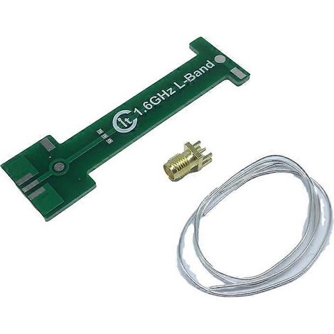 Kit de montage DIY : antenne QFH bande L 1,6 GHz/1,7 GHz, 50 ohms, pour applications aérospatiales, météorologiques, de positionnement et de relais (vert). (1/5)