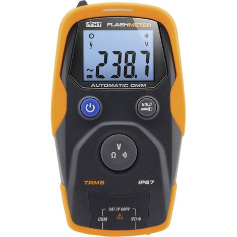 HT Instruments 1010605 Multimetro portatile digitale Impermeabile (IP67) CAT IV 600 V Display (Counts): 4000 (1/2)