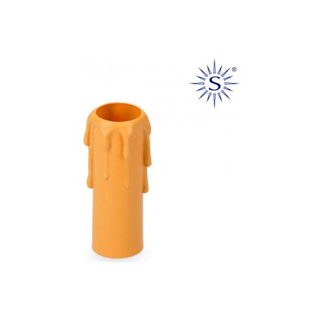 Bougie moyenne pour douille E14 Crema Solera 854C