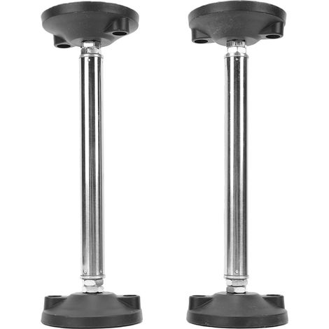 Poteau télescopique réglable Diydeg en acier inoxydable, 2 unités (1/5)