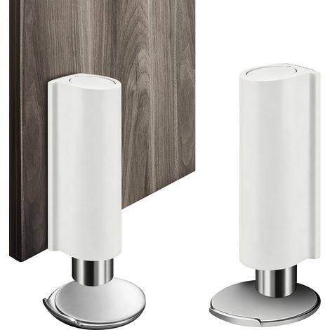 Magnetic Door Stoppers - Magnetic Door Stopper - No Drilling - Stainless Steel Door Stopper - Silent Door Stop for Bedroom (1/5)