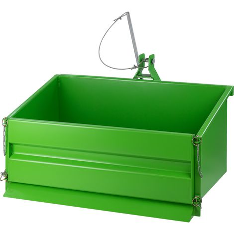 Stahl Heckcontainer 1000S Basic Heckmulde Kippmulde Kippcontainer Traktormulde (1/5)