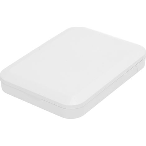 Miroir de maquillage compact LED avec lumière, grossissement double face, portable et éclairé, idéal pour les voyages. (1/5)