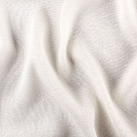 Tissu d’ameublement polylin satin Blanc 300 cm