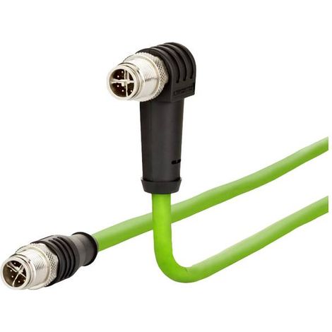 Metz M12 cavo Ethernet verde 2 metri industriale