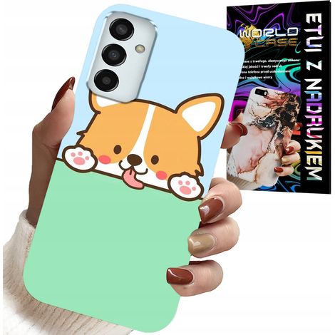 Custodia per Samsung Galaxy M23 - motivo con simpatici cani delle fiabe (1/5)