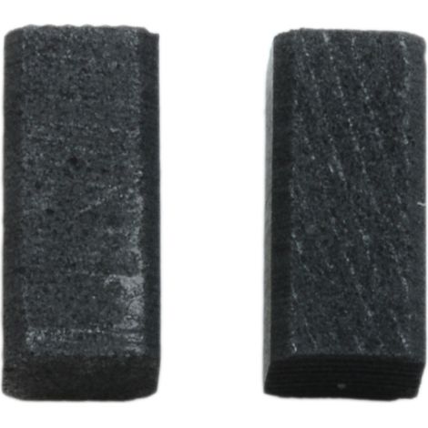 Balais de Charbon pour Black & Decker Coupeuse/Scie SAG550F - 6x6x13mm (1/2)