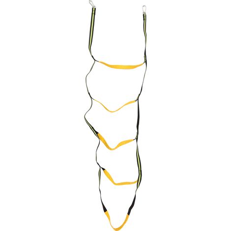 Échelle de corde d'embarquement à 5 marches, bateau universel Portable avec boucle d'escalade pour Kayak gonflable vert (1/5)