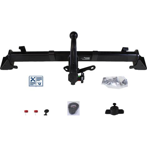 Attelage rotule démontable Westfalia + faisceau Trail-Tec universel 7 broches - BMW 5 Gran Turismo (1/2)