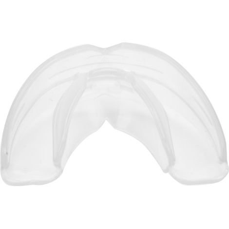 Gouttière dentaire en silicone transparente, transparente, portable, pour le bruxisme (1/5)