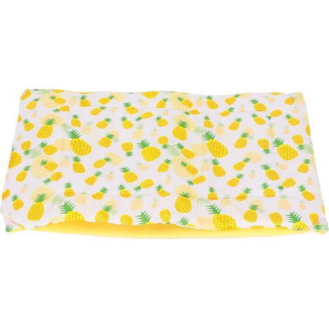 Sac de couchage pour reptile, lit dragon barbu doux et chaud avec oreiller pour gecko léopard (couette jaune ananas) (1/5)