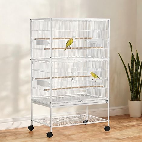 Cage pour oiseaux en acero Madera Miscelánea 78 x 52 x 132 cm (1/5)