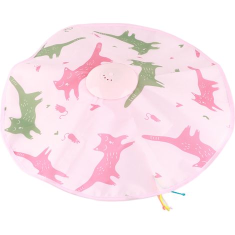 Jouet Chat Électronique - Rose - Modèle à Pile - Activation Vocale Intelligente - Toile 18cm - 4 Modes de Jeu Automatique pour Félin (1/4)