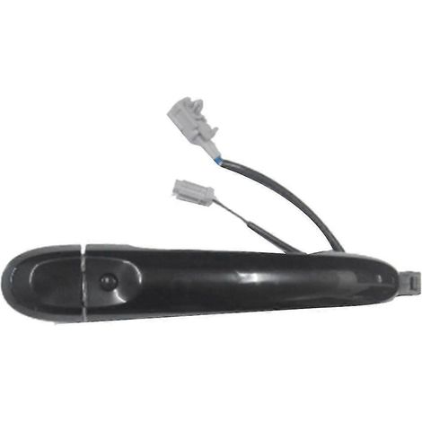 Poignée de porte avant avec entrée sans clé 80640-1fa5b pour Juke F15 2010-2019, poignée extérieure inductive pour voiture 82644, noire (1/5)
