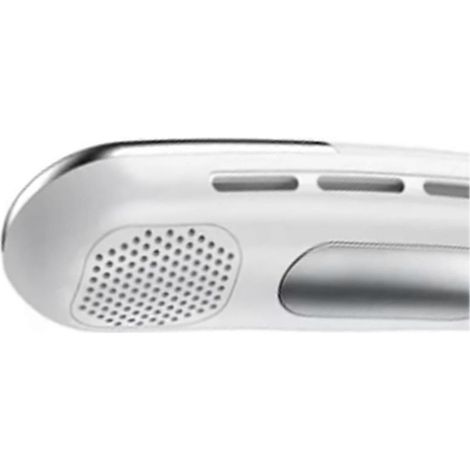 Leiser und tragbarer Nackenventilator mit digitaler LED-Anzeige, 5 Geschwindigkeitsstufen und extrem langlebiger TEC-Kühlung. (1/5)