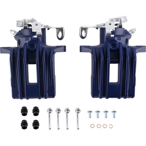 2x Rear Brake Calipers For VW Polo Golf Audi TT A3 Skoda Fabia 96-09 1J0615424H