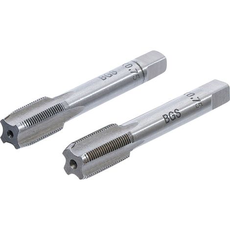BGS Gewindebohrer Vor- und Fertigschneider M11 x 0,75 2tlg. - 1900-M11X0.75-B (1/2)